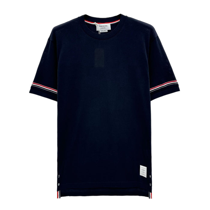 THOM BROWNE Light Armband Short Sleeve T-Shirt MJS247A415