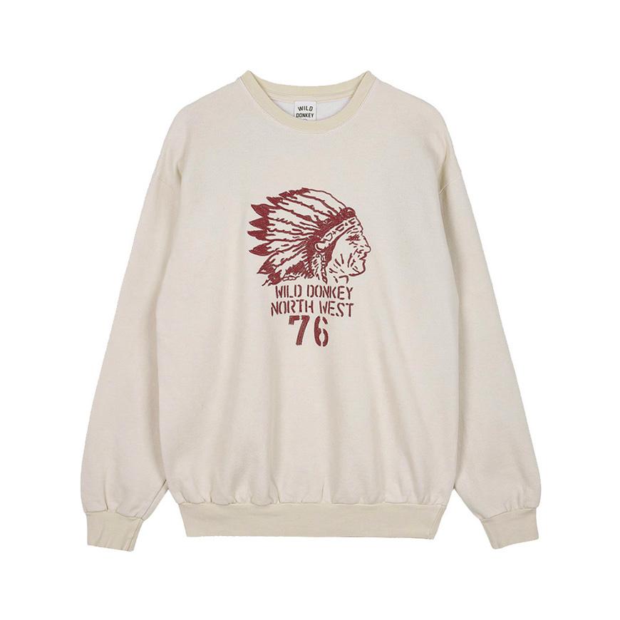 Wild Donkey Unisex Crewneck Sweatshirt FG North West Tea
