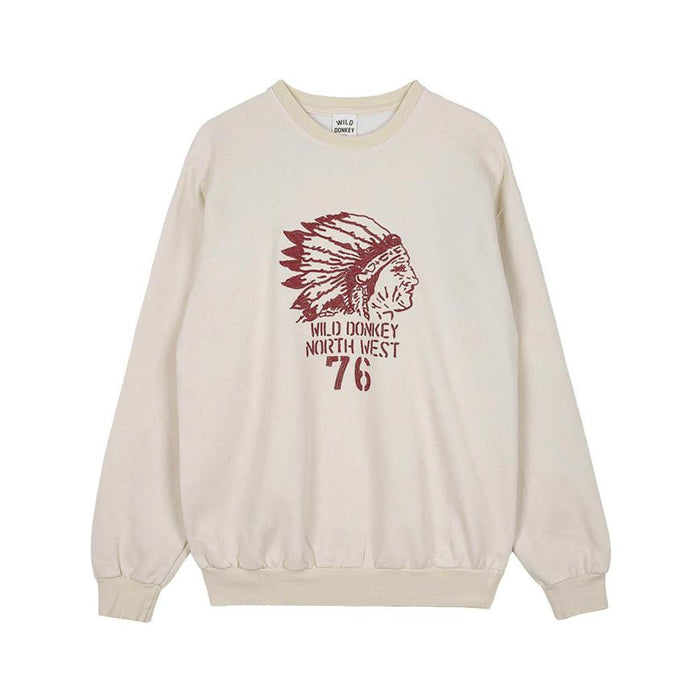 Wild Donkey Unisex Crewneck Sweatshirt FG North West Tea