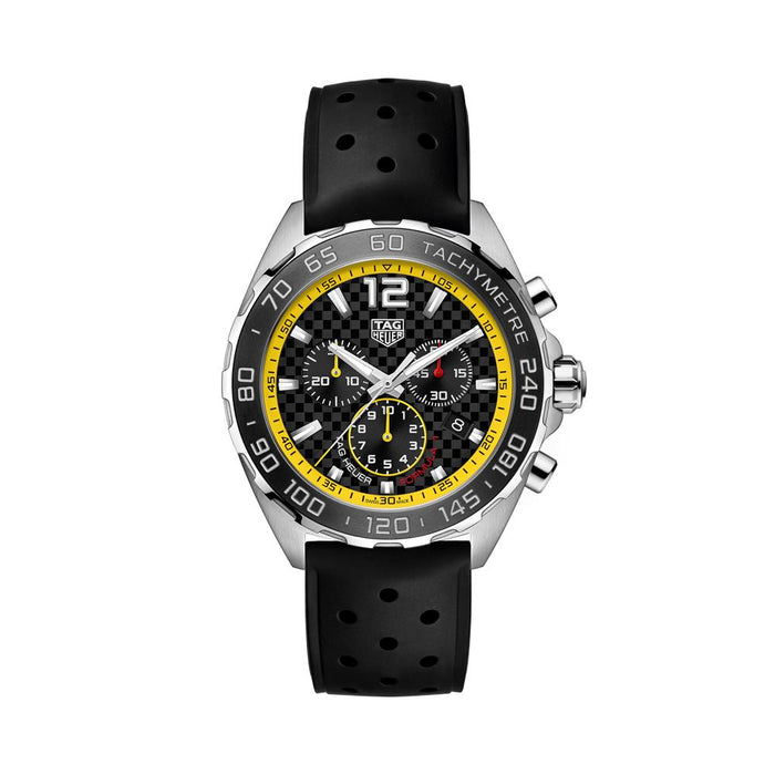 Tag Heuer Formula 1 Men’s Quartz 43mm Rubber Watch CAZ101 AC FT8024