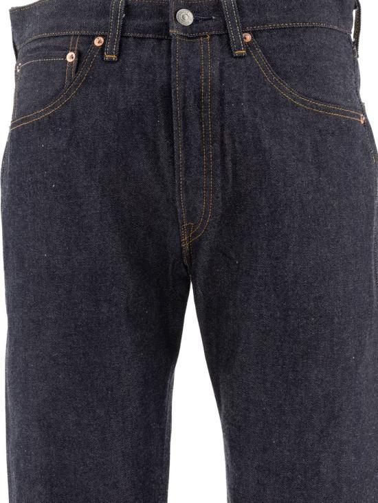 Levi's Men's Blue Denim Jeans 501550079 ORGANIC RIGID DOM
