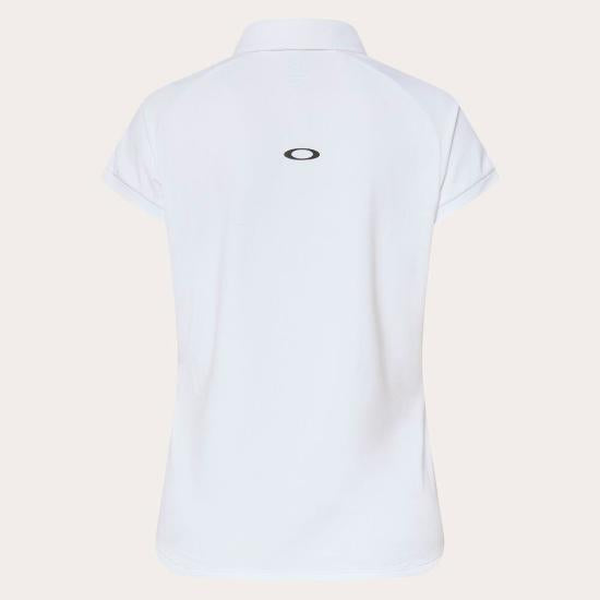 OAKLEY White Short Sleeve Polo Shirt Women’s