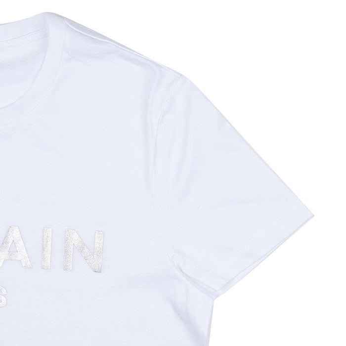 Balmain Men’s Printed Logo Cotton T-Shirt