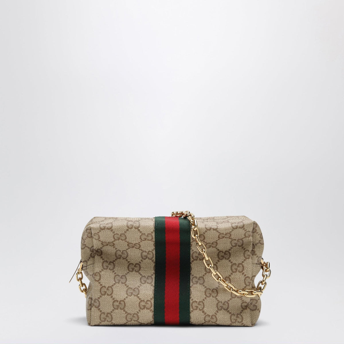 GUCCI Black Leather Crossbody Bag