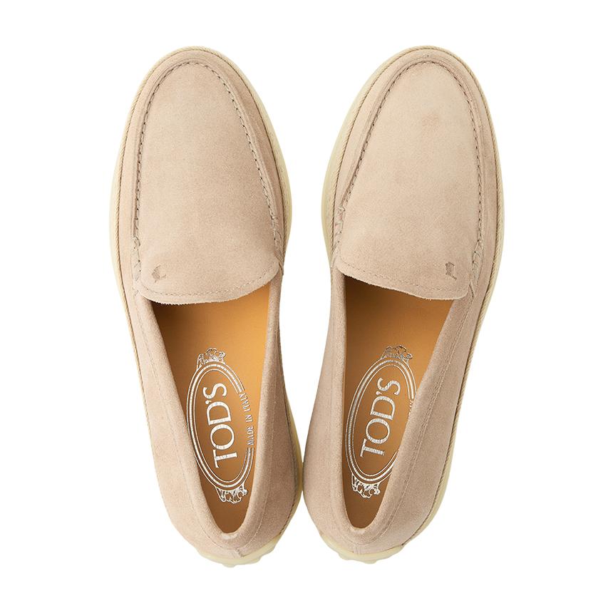 Tods Women’s Leather Loafers Brown XXW92 K0HU30