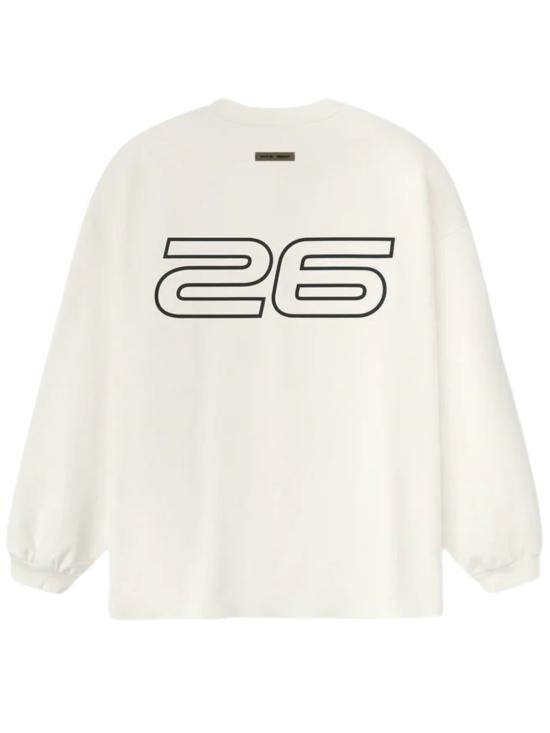 Fear of God Ivory Long Sleeve Sweatshirt 125 HO254 543 FIVORY