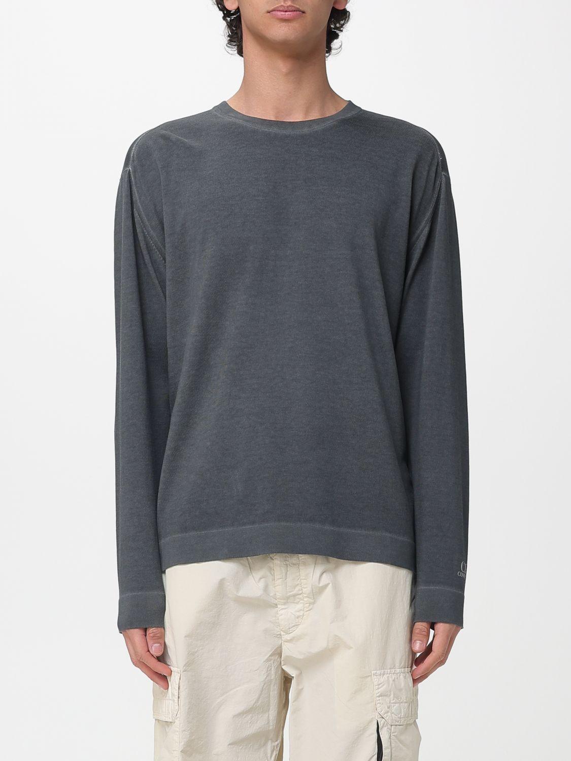 CP Company Knit Cotton Crewneck Sweatshirt for Men