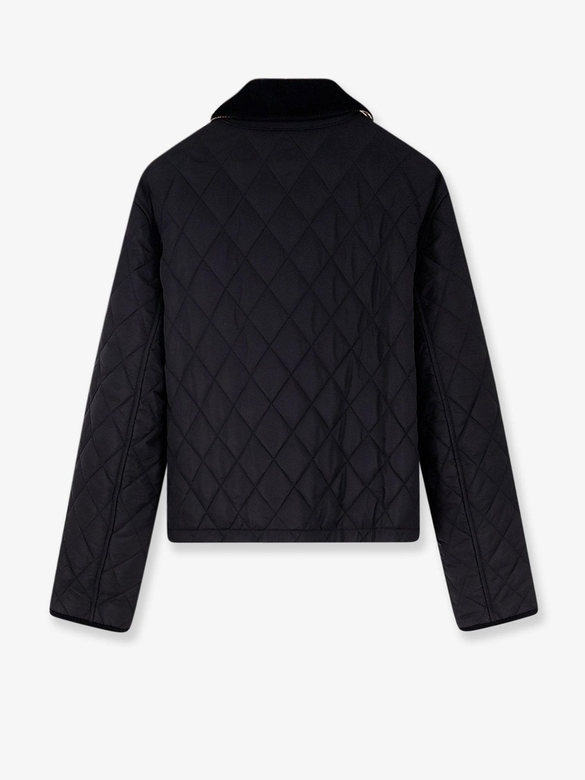 BURBERRY Black Wool Blend Tailored Jacket