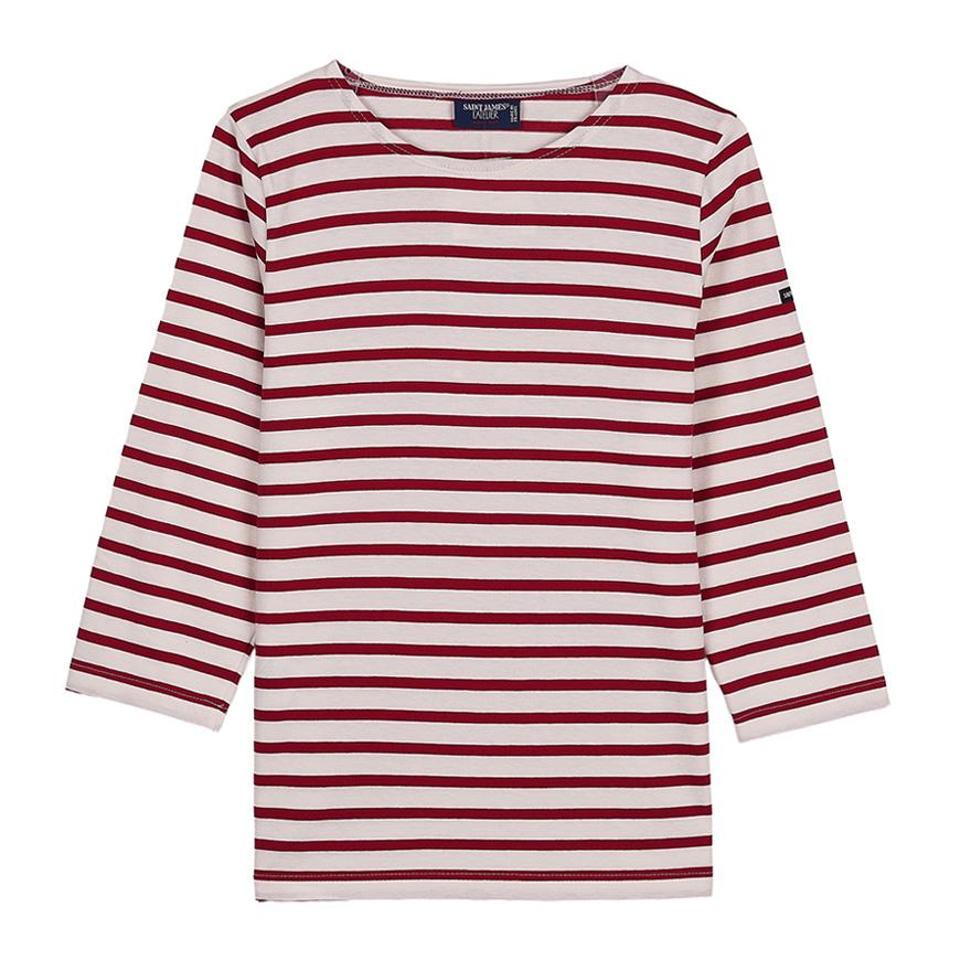 Saint James Ecru Persan Striped Galathee II Women’s T-Shirt