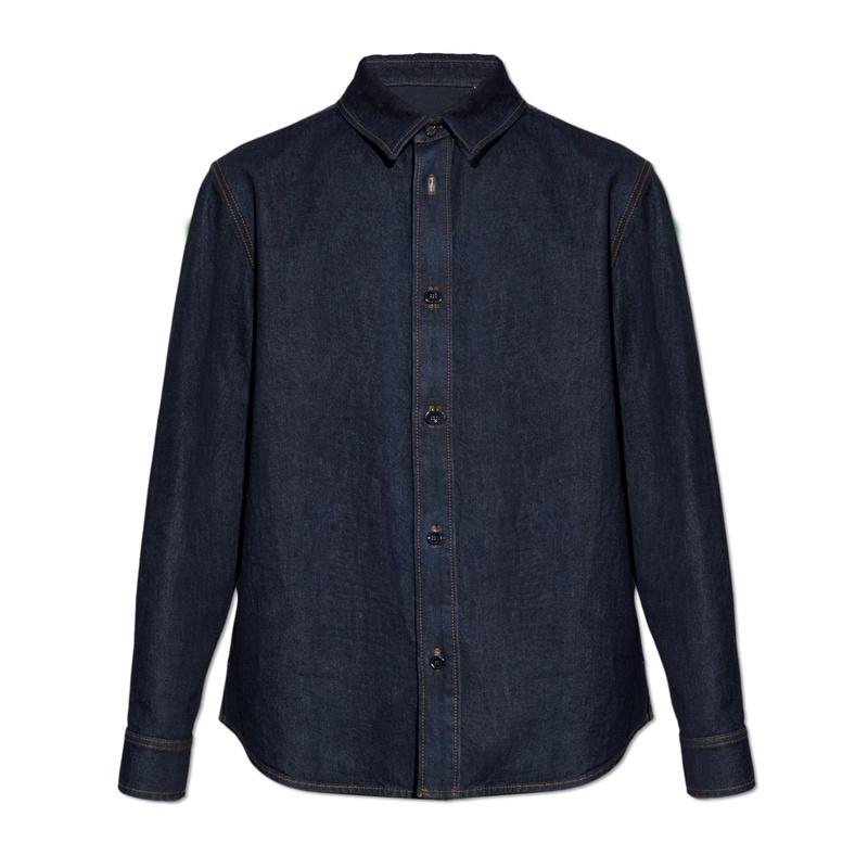 BURBERRY Men’s Denim Long Sleeve Shirt