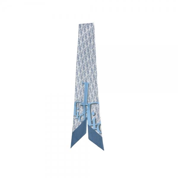 DIOR Infinity Mitzah Scarf Blue 62TM106I6055 C515
