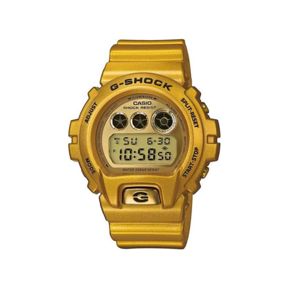 G Shock Gold Resin Digital Watch for Men DW 6900GD 9DR