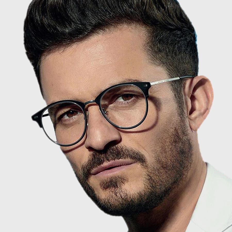 HUGO BOSS Titanium Eyeglass Frame BOSS1145F 003 Unisex Lightweight