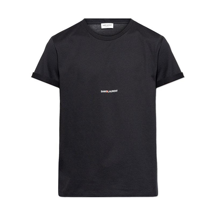 Saint Laurent Logo Black Men’s Short Sleeve T-Shirt