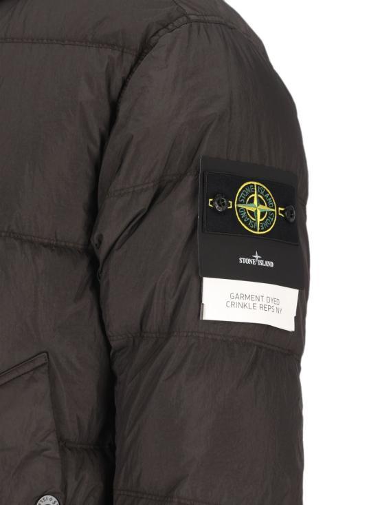 STONE ISLAND Women’s Down Puffer Jacket 4100037 S0A23 V0062 LEAD GRAY DOM