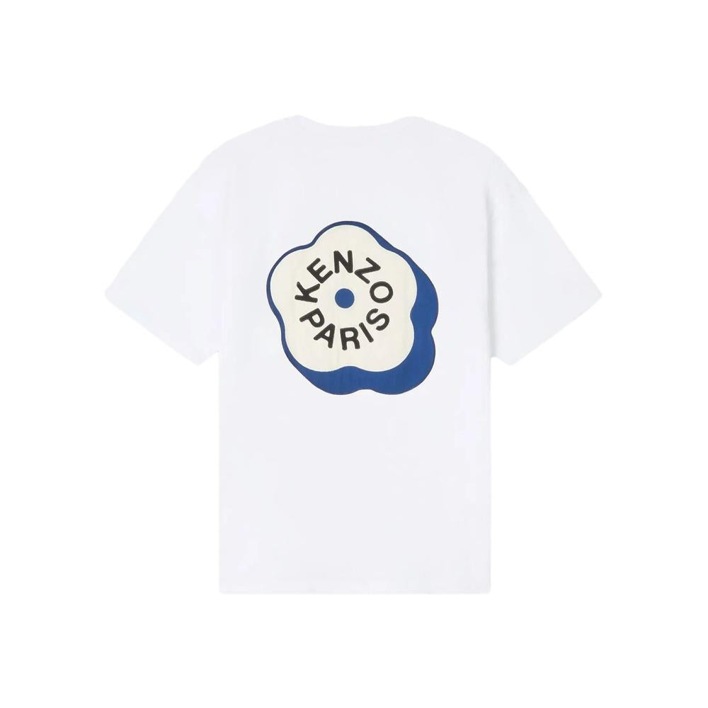 KENZO Boke Flower Graphic Short Sleeve T-Shirt for Men White