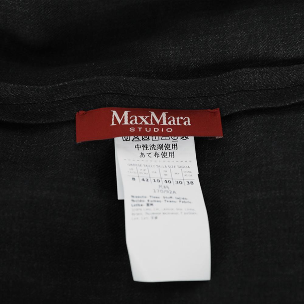 Max Mara Women's Linen Belted Long Coat 2361210331 011