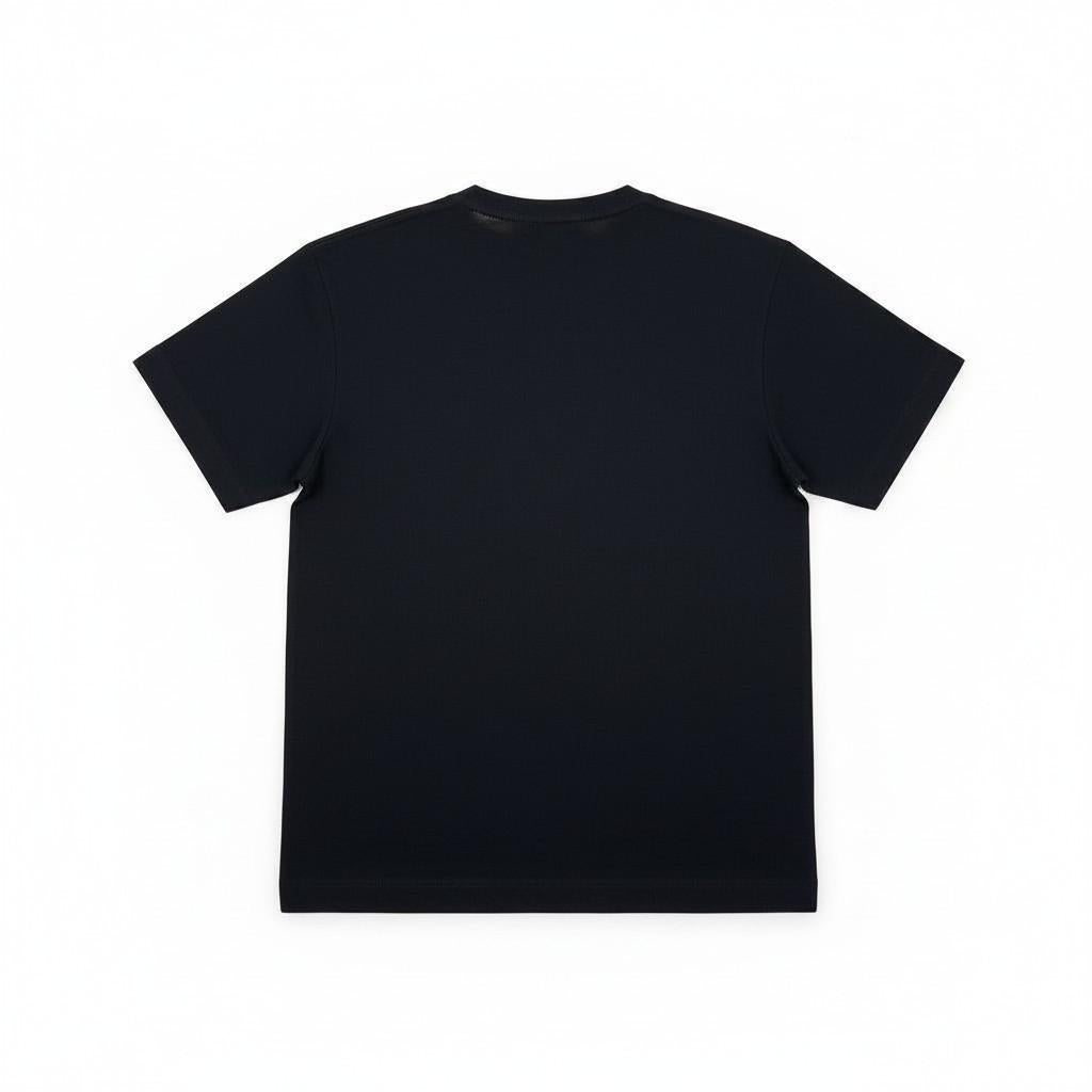 Comme des Garcons Red Heart Black Heart Black T-Shirt