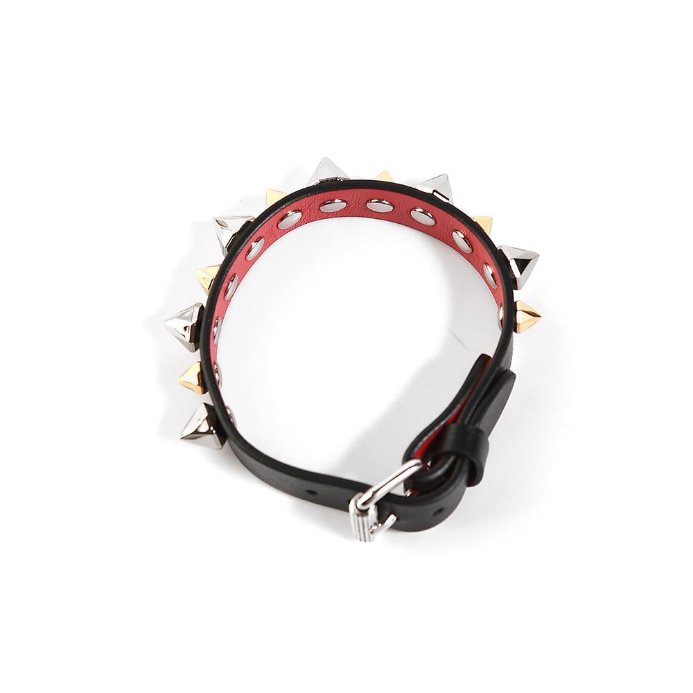 Christian Louboutin Spike Ruby Link Bracelet Black