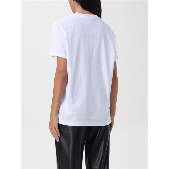 GANNI Relaxed Fit Cocktail Logo Short Sleeve T-Shirt T3918