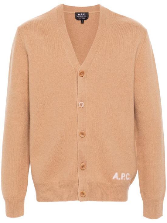 A.P.C. Kenny Wool Blend Cardigan for Men