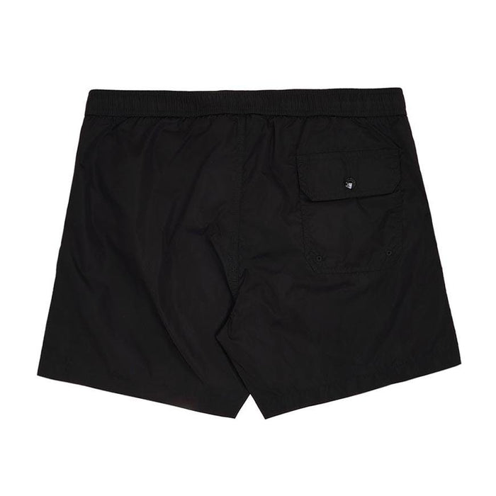 Moncler Logo Patch Swim Shorts Black Men’s Swimwear