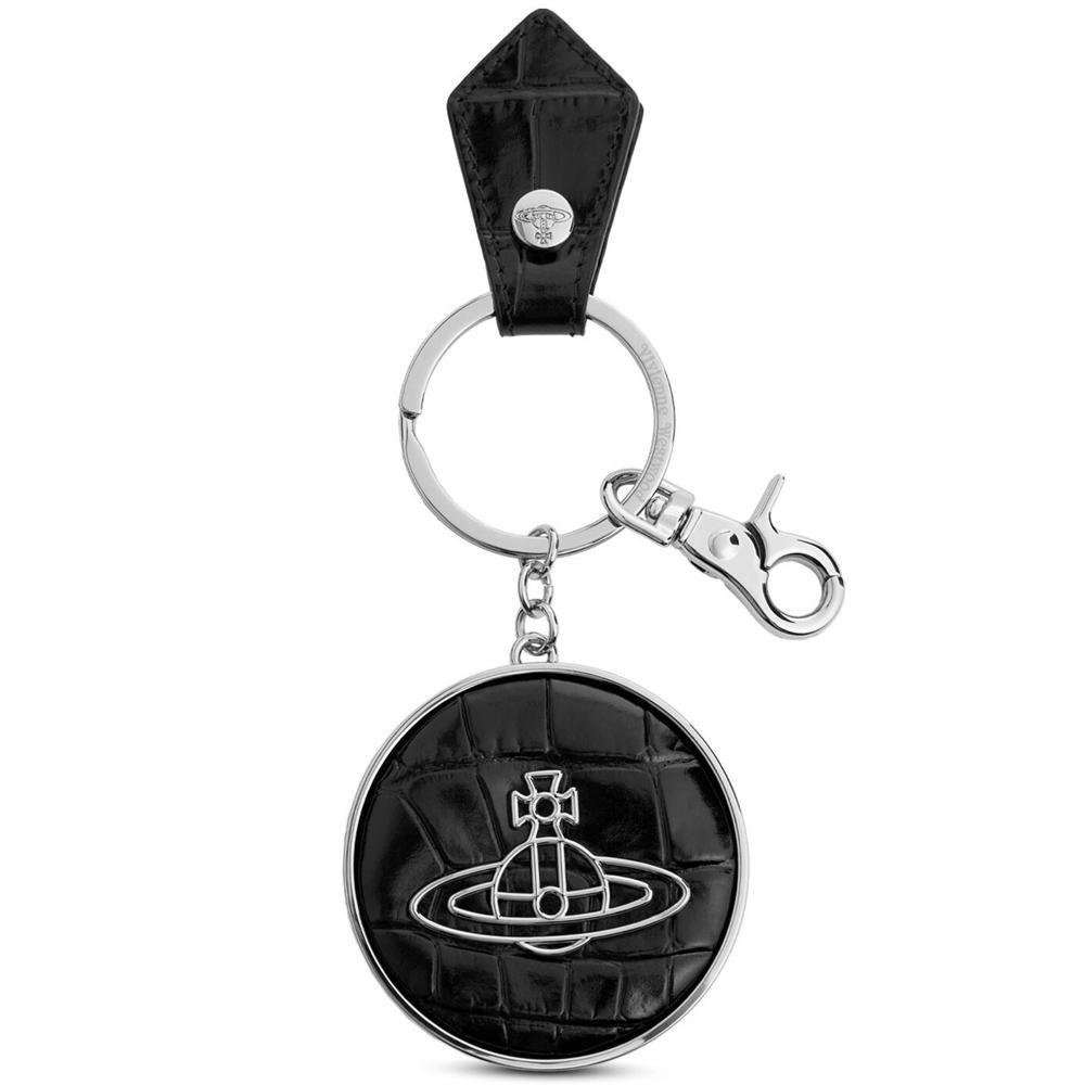 Vivienne Westwood ORB Logo Thin Line Keyring 8203011HW L0039 N401