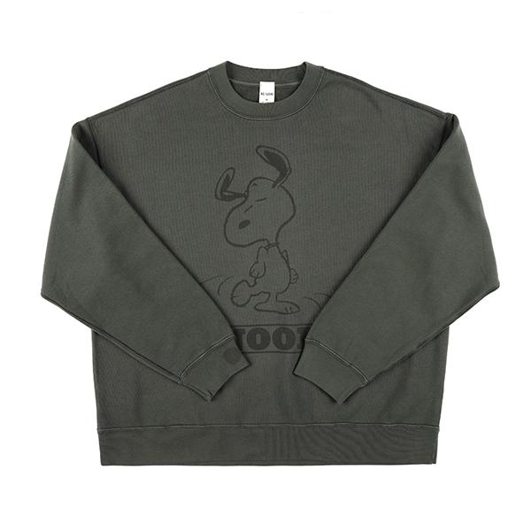 RE/DONE Snoopy Dancing Oversized Women’s Sweatshirt 488 08WOGC008