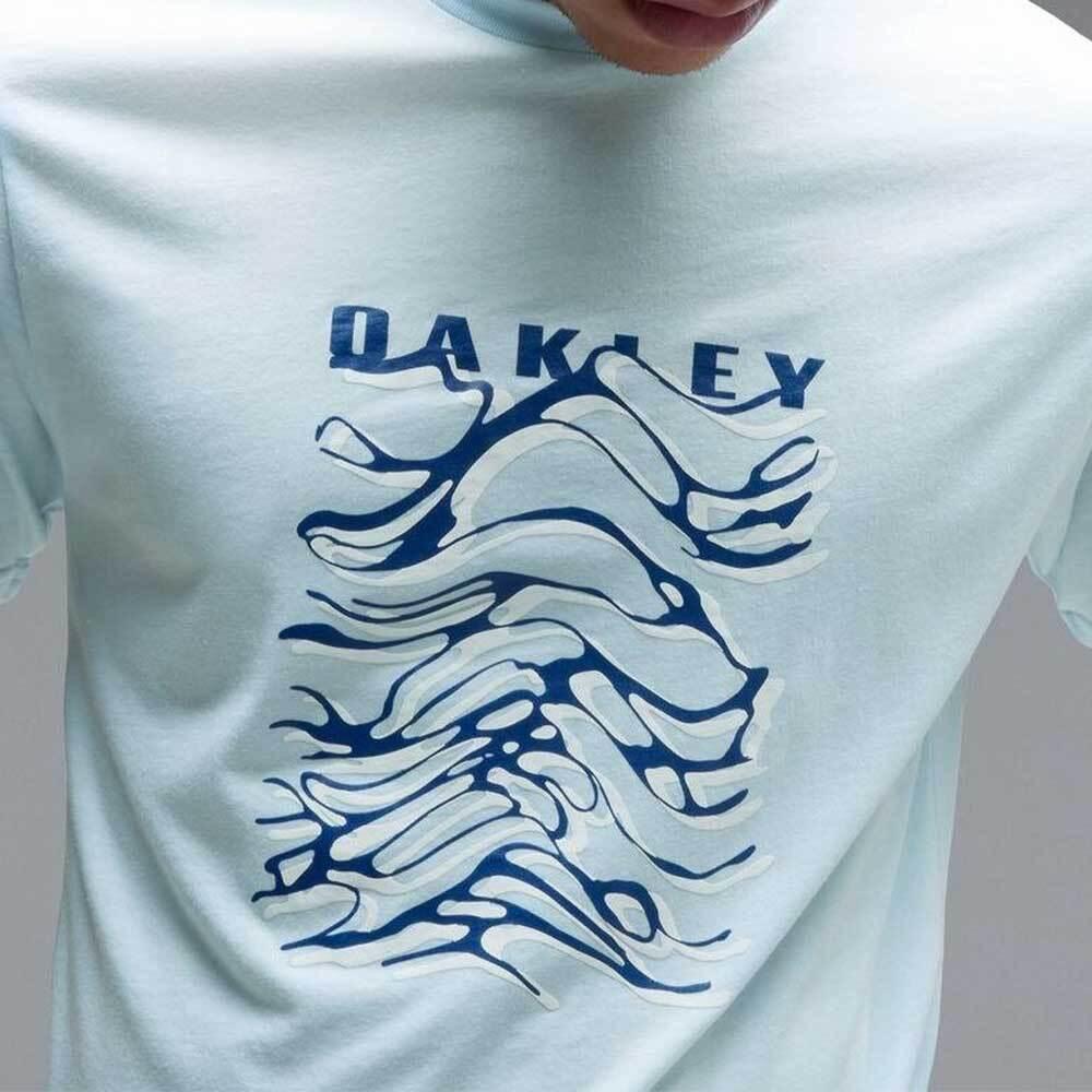 Nike Waterscape Wave Graphic T-Shirt Men’s Frost Blue