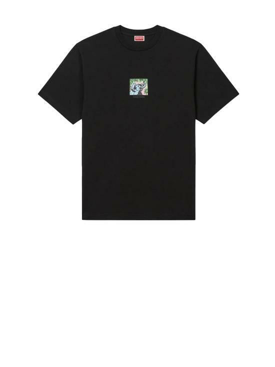 KENZO Jungle Elephant Graphic Short Sleeve T-Shirt FF5 5TS523 4SG 99J