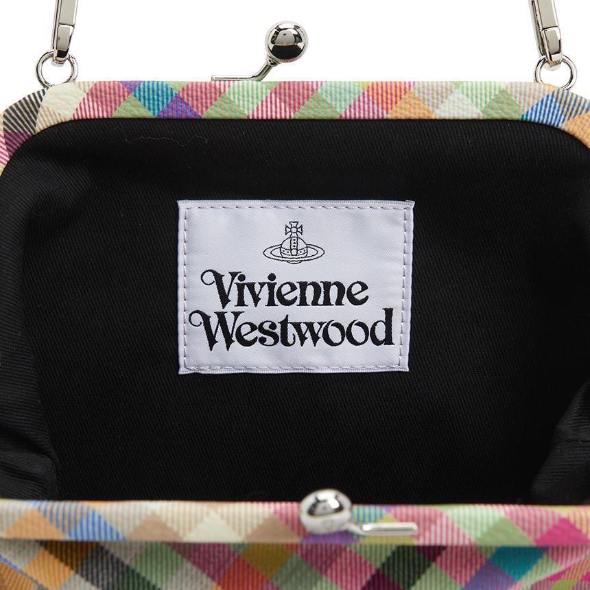Vivienne Westwood Black Leather Women’s Clutch Bag