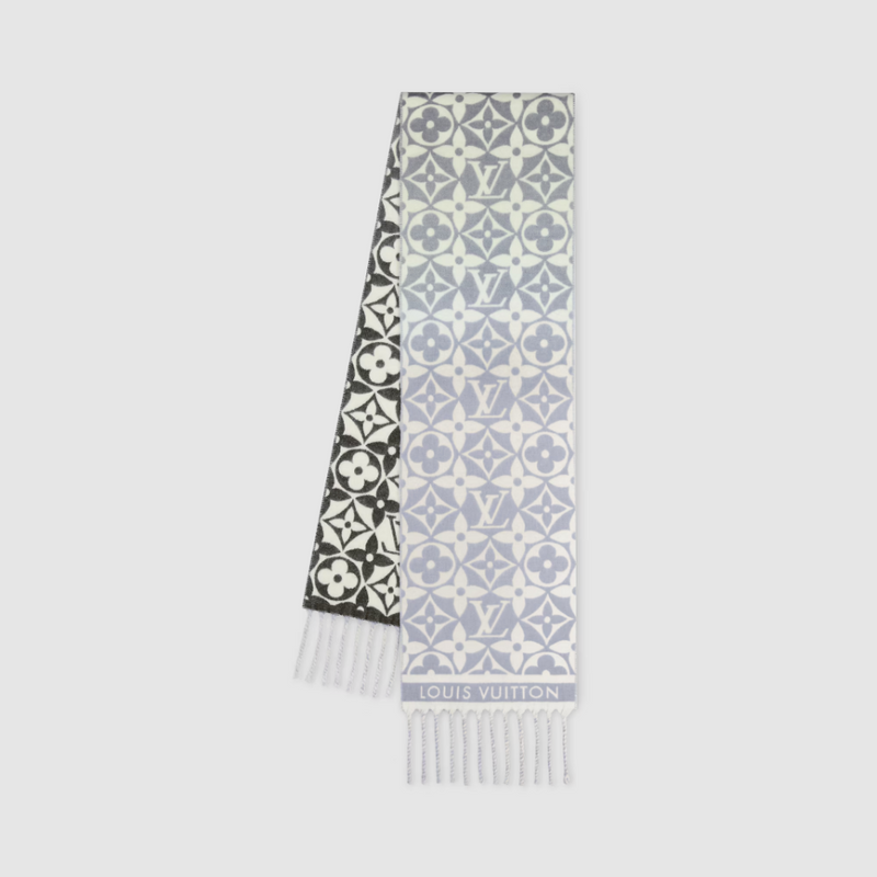 Louis Vuitton LV Frosty Gradient Scarf Muffler M97154
