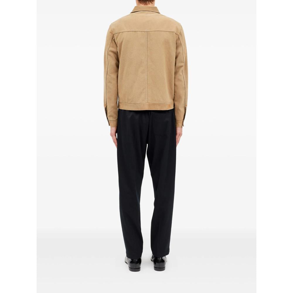 Maison Margiela Black Cotton Blend Tailored Jacket