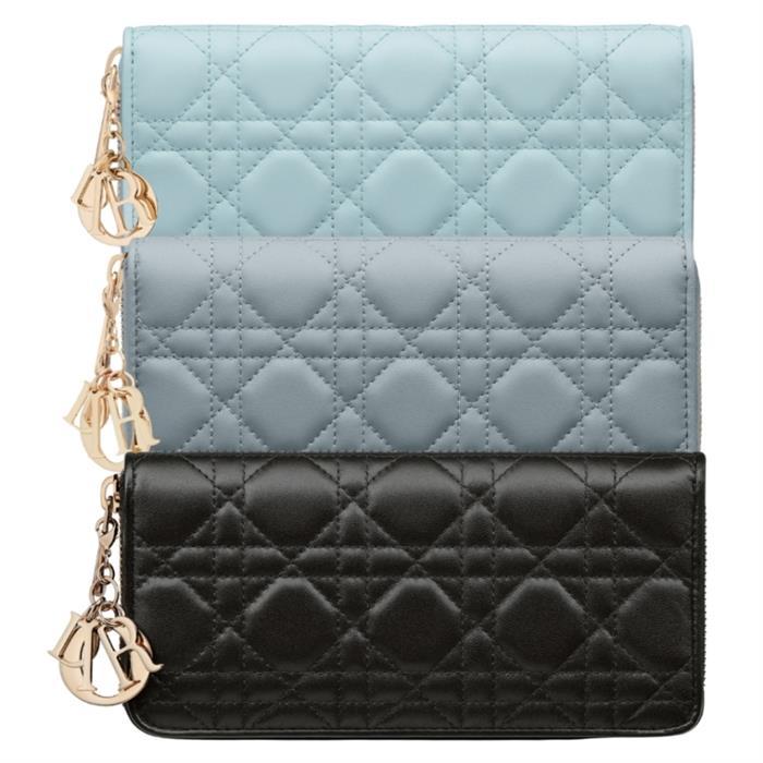 DIOR Lady Dior Voyage Long Wallet S0007ONMJ