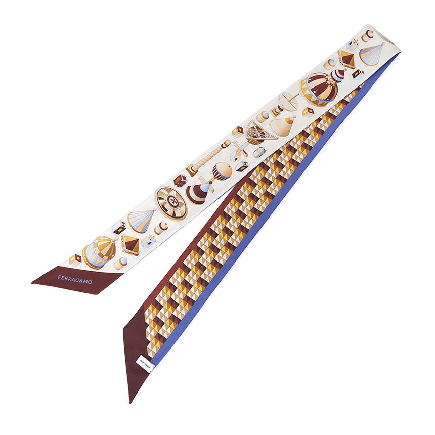 Ferragamo Women’s Silk Scarf 32 0975 002 0780019