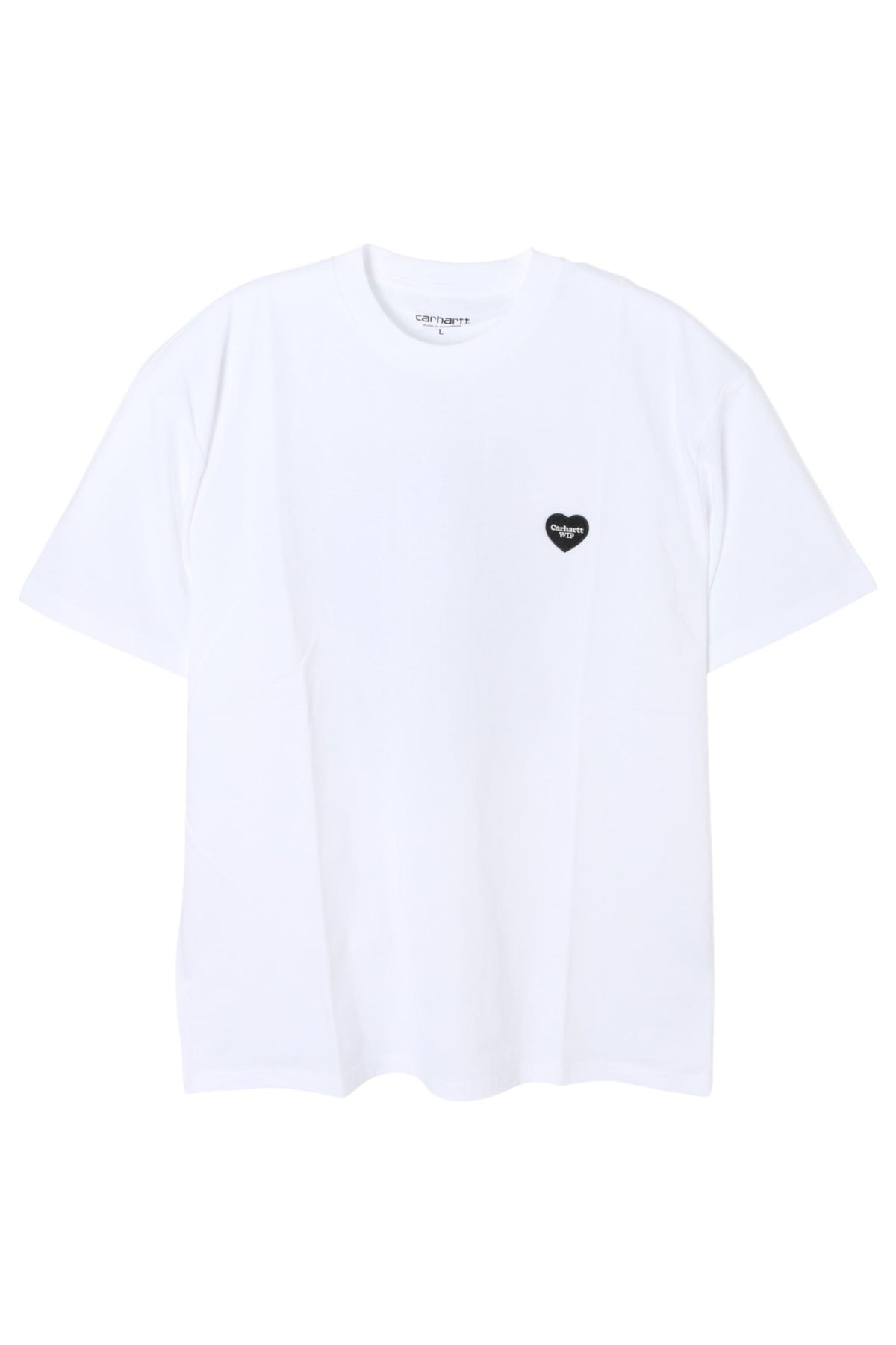 CARHARTT WIP HEART 2 HARTT Short Sleeve T-Shirt White