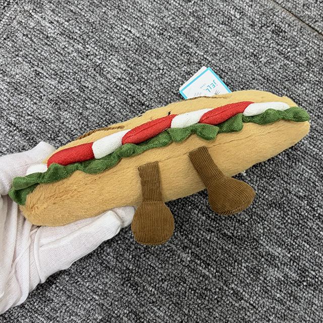 jELLYCAT Amuseables Caprese Baguette Keychain Accessory Unisex A2TMB