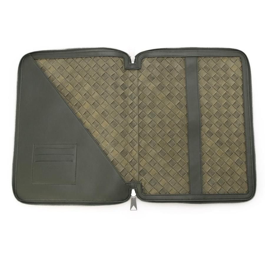 Bottega Veneta Intrecciato Leather Men's Clutch 651866 V0E50 3203