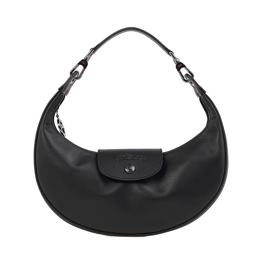 Longchamp Extra Small Shoulder Bag Black Leather Women’s