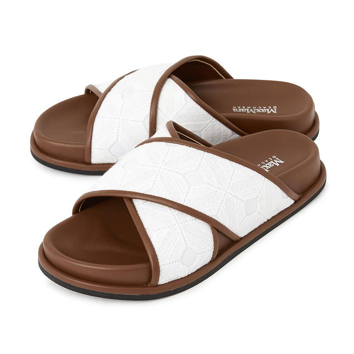Max Mara Beachwear Peonie Slide Sandals Black