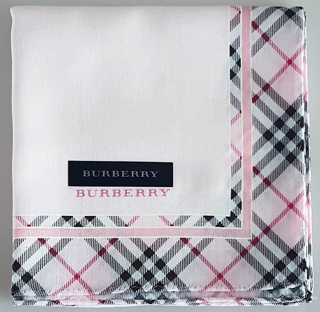 BURBERRY Nova Check Two-Line Petite Handkerchief Scarf Set Multicolor