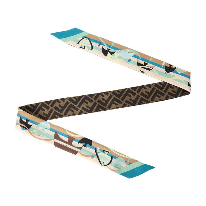 FENDI Optical Wrappy Women’s Silk Scarf