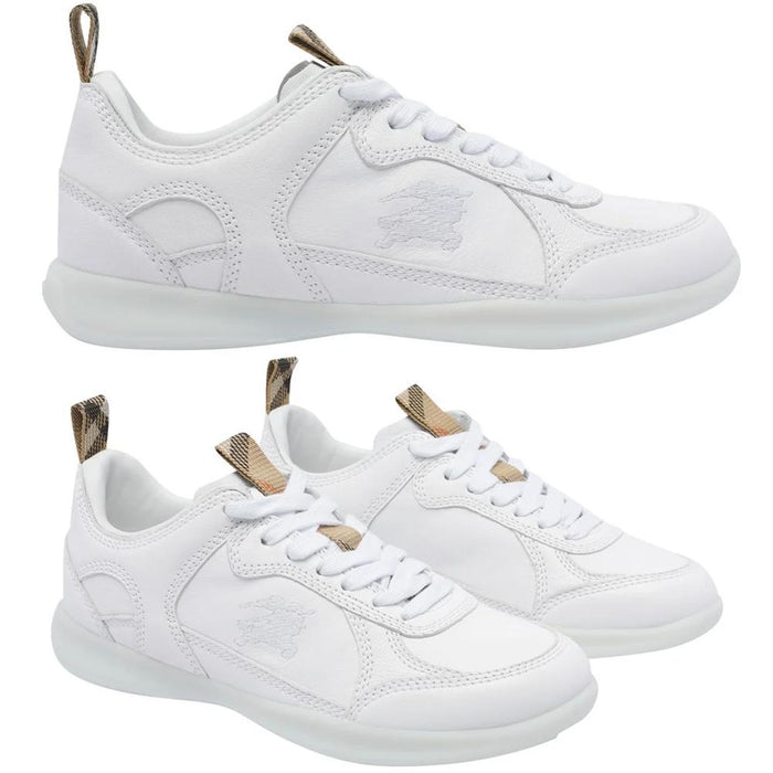 BURBERRY Optic White Matrix Low-Top Sneakers Women 8109190