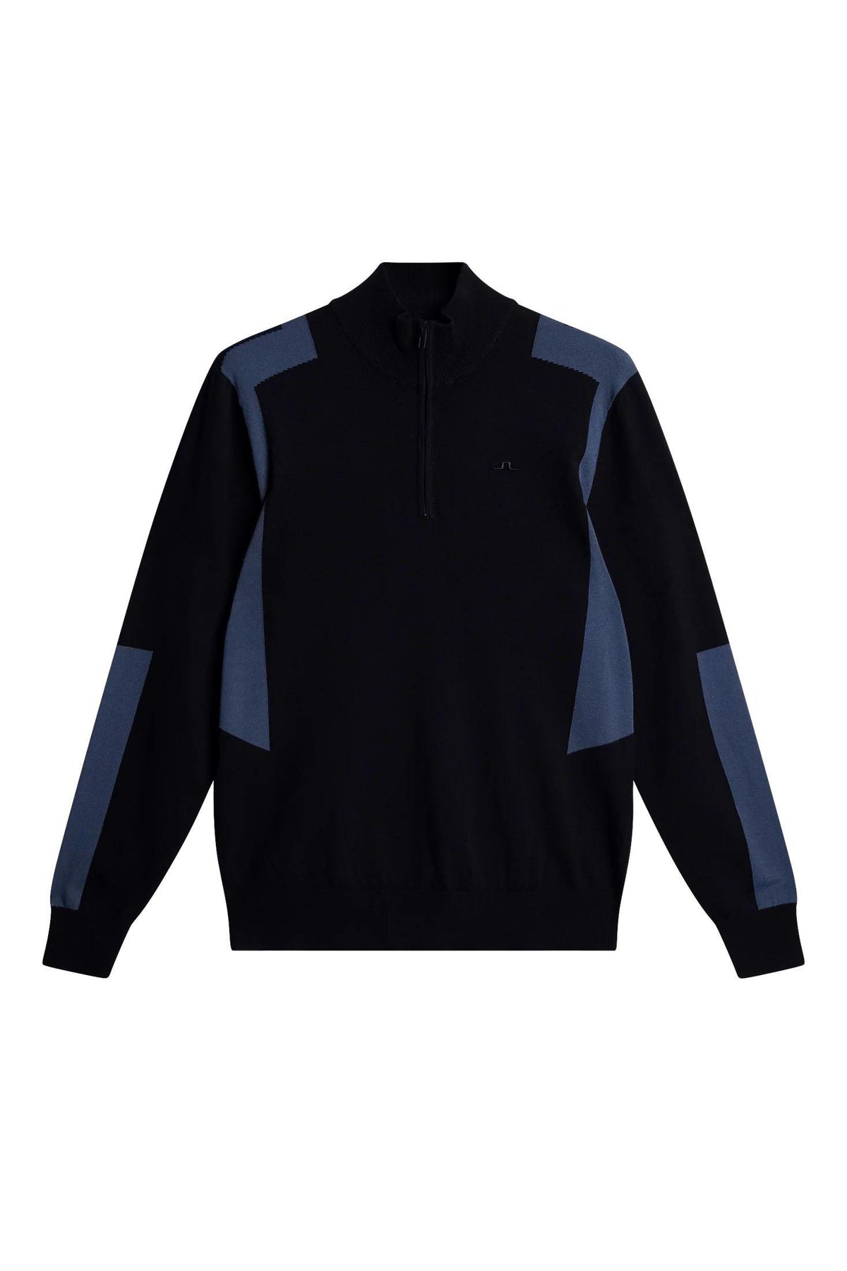 J LINDEBERG Men’s Golf Knit Zip-Up Sweater Navy