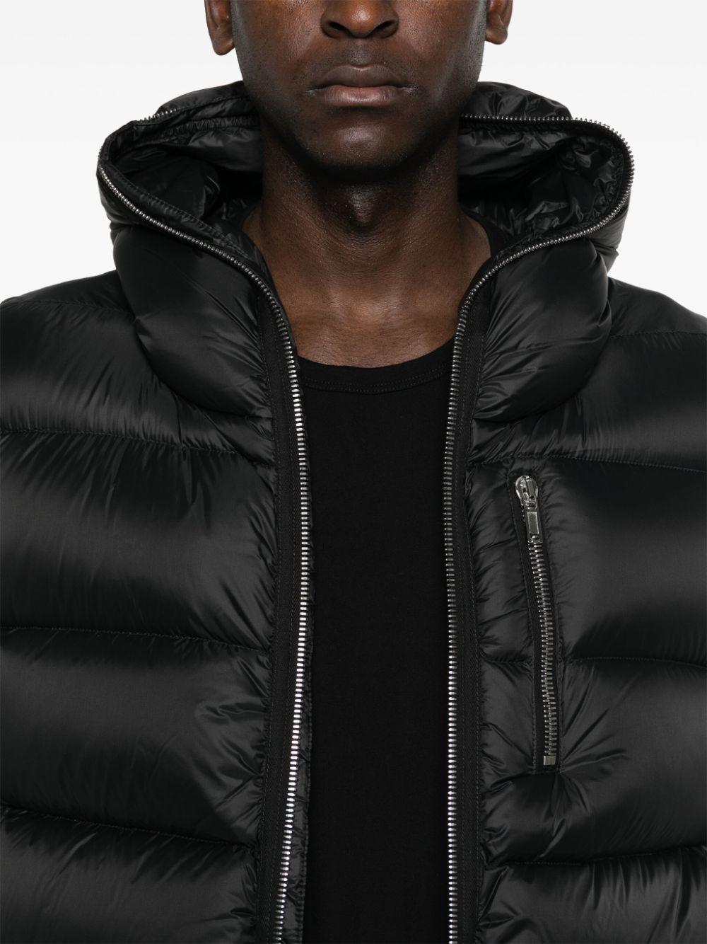Rick Owens Sealed Down Vest Black RU02D6746 NPD4 09