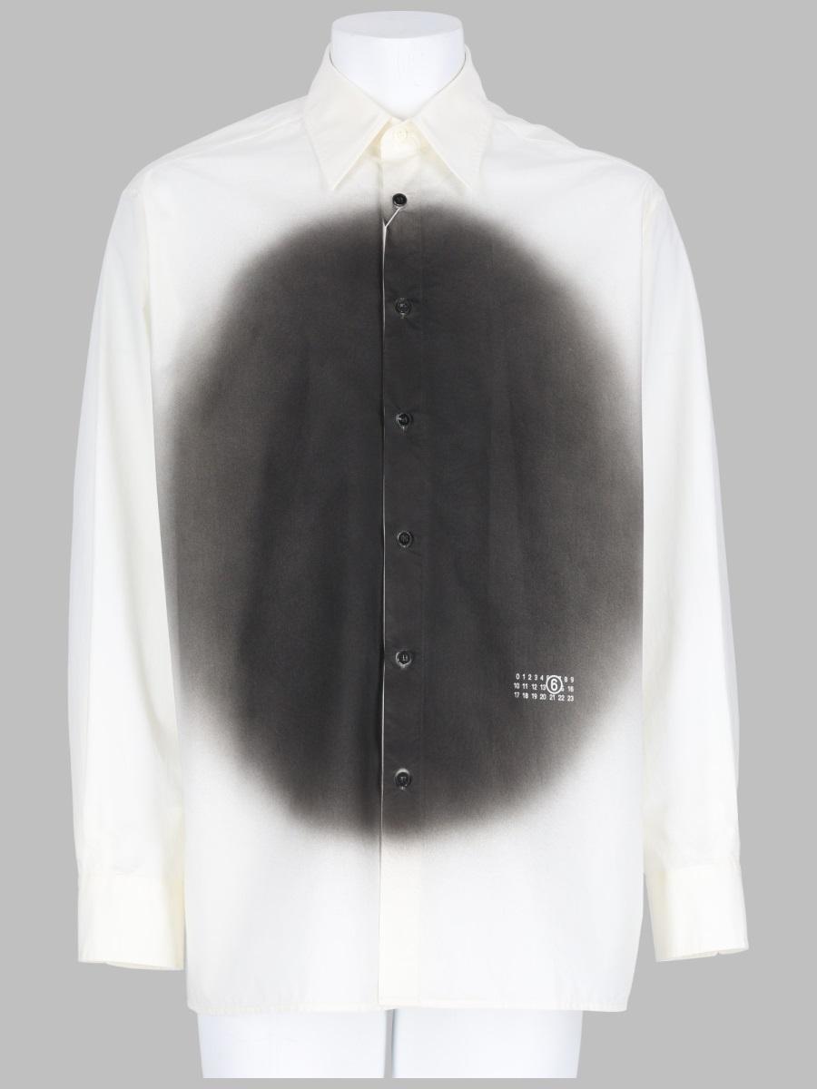 Maison Margiela Long Sleeve Button-Up Shirt Women’s White Cotton