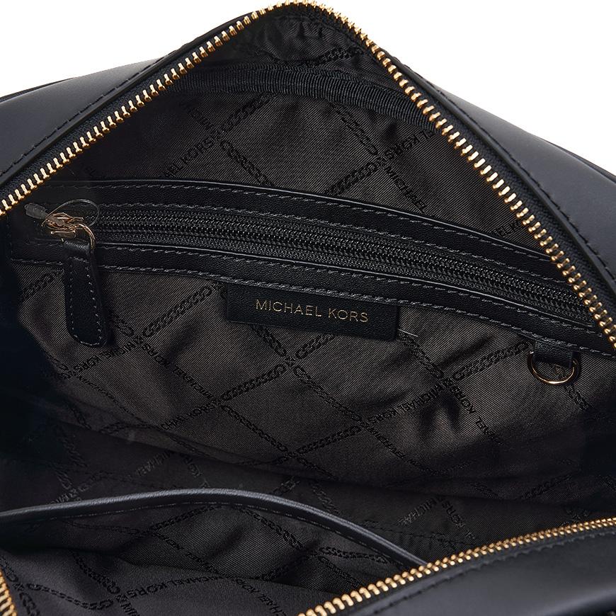 Michael Kors Women’s Chain Shoulder Bag Black Leather Shoulder Bag