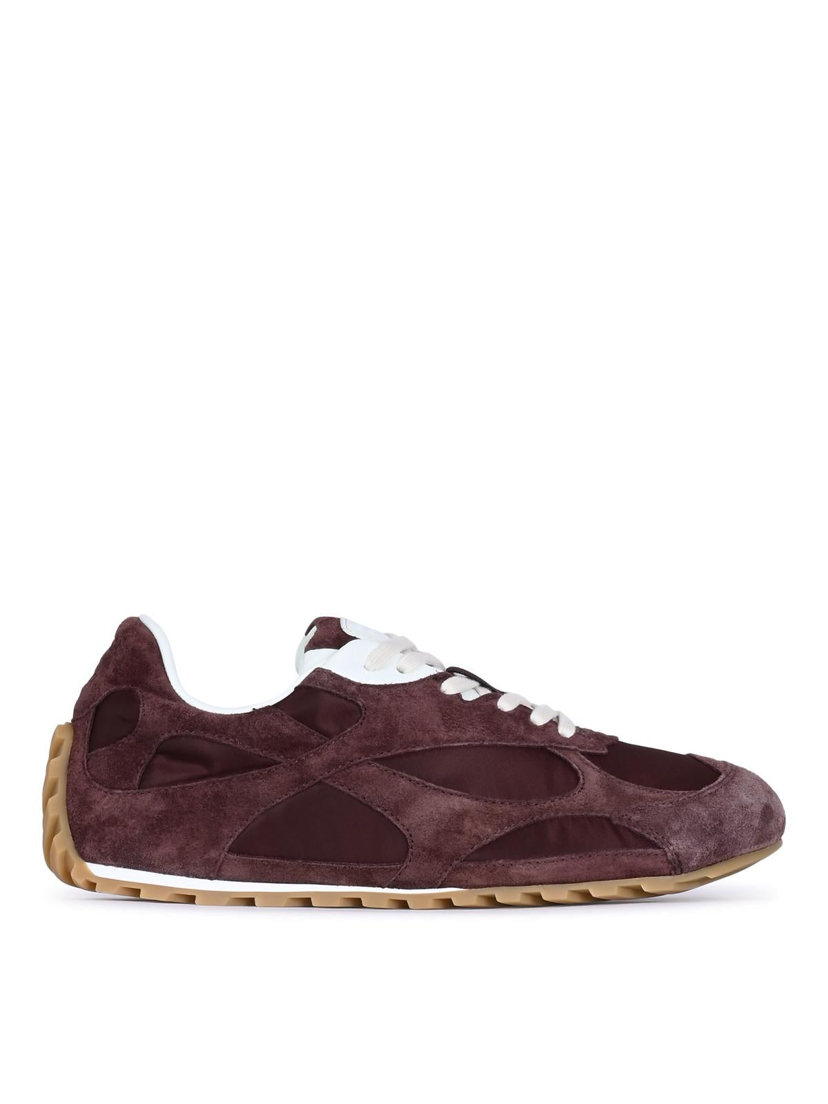 Bottega Veneta Leather Low-Top Sneakers Ivory Women’s