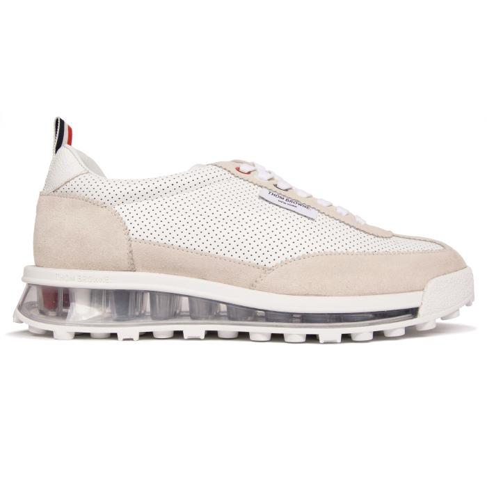 THOM BROWNE Women’s Clear Sole Tech Runner Sneakers