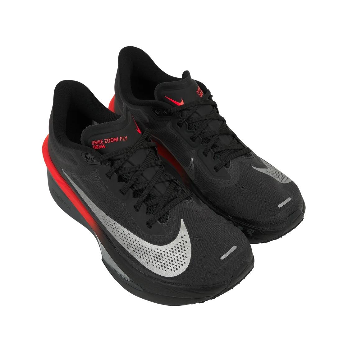 Nike Zoom Fly 6 Black Bright Crimson Running Shoes Low-Top Sneakers IR1995 010